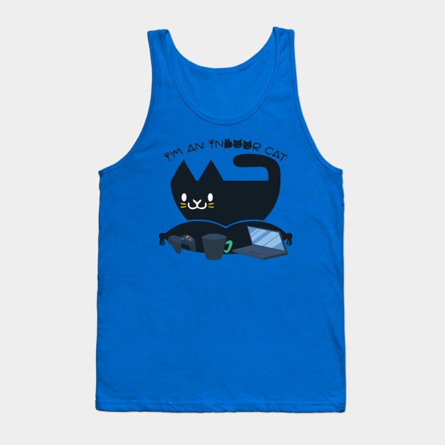 I’m An Indoor Cat Tank Top by Cartel